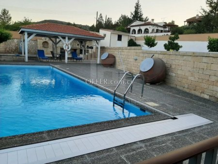 Three bedroom bungalow on a big plot with garden and private swimming pool available for sale in Silikou - 1