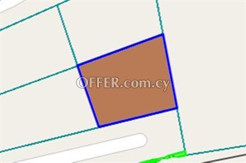 Residential Plot Of 563 Sq.M.  In Geri, Nicosia