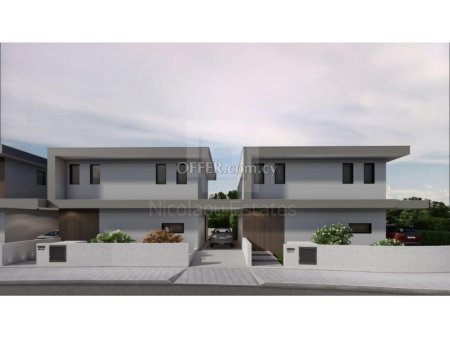 Brand New Three Bedroom Houses with Garden for Sale in Anglisides Larnaca - 8