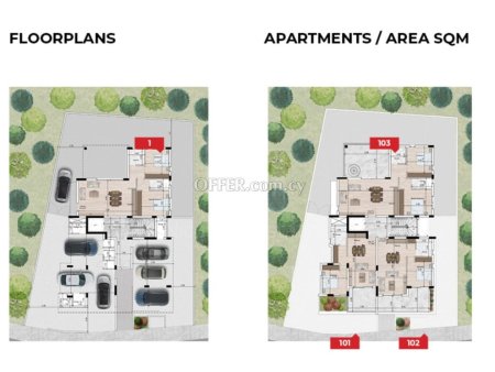 New three bedroom Penthouse apartment in Livadhia area of Larnaca - 3