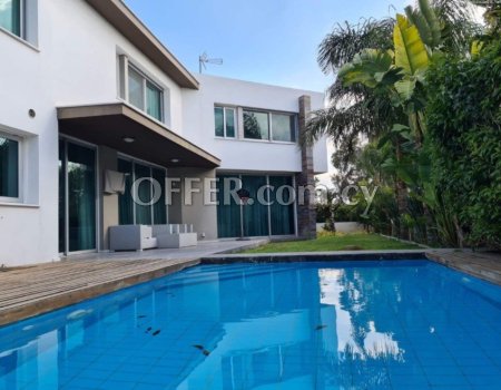 For Sale, Four-Bedroom Luxury Detached House in Lakatamia