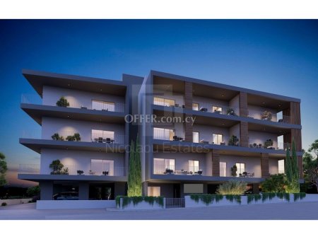 Brand new luxury 1 bedroom apartment under construction in Parekklisia - 2
