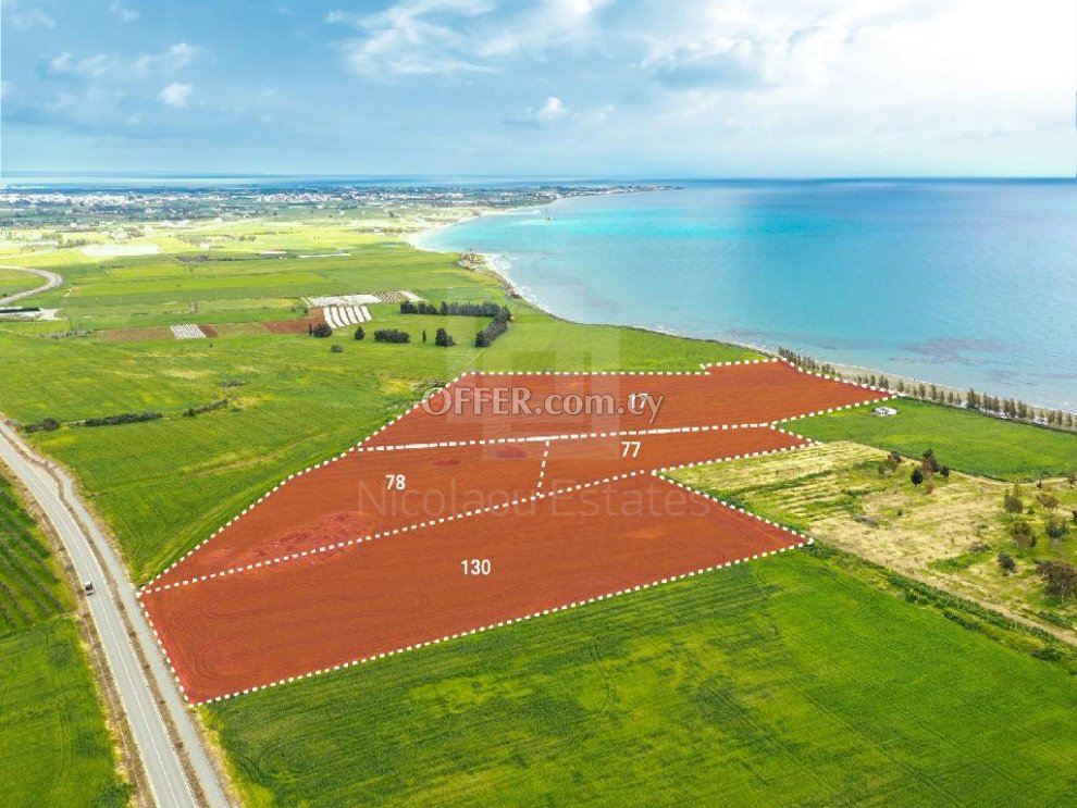 Beachfront Fields for Sale in Softades Larnaka - 1