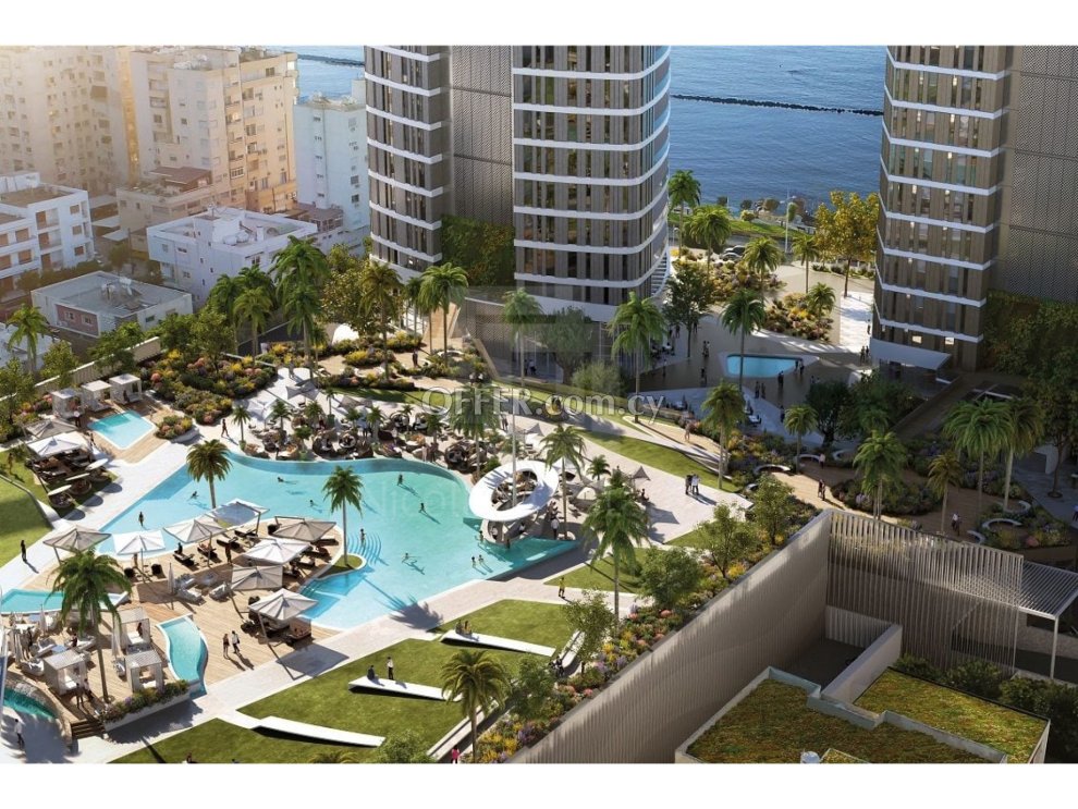 New luxury three bedroom apartment on the sea front in Limassol center - 6