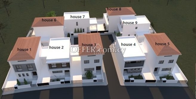 3 BEDROOM MODERN DESIGN HOUSE UNDER CONSTRUCTION IN ERIMI - 2