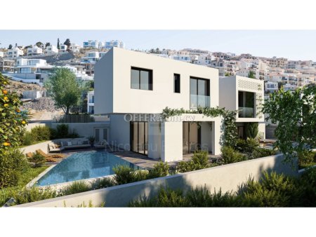 New luxury three bedroom villa for sale in Chloraka area Paphos