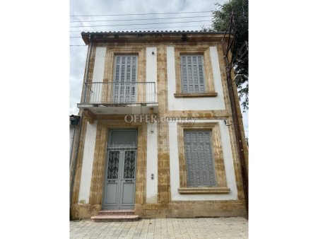 Three bedroom Listed Stone House for rent in the old town of Nicosia