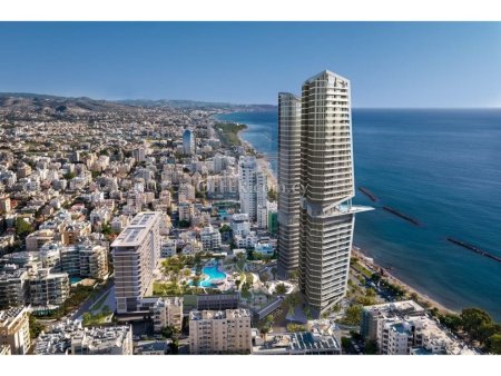 New luxury three bedroom apartment with unobstructed sea and city views in Limassol center - 10