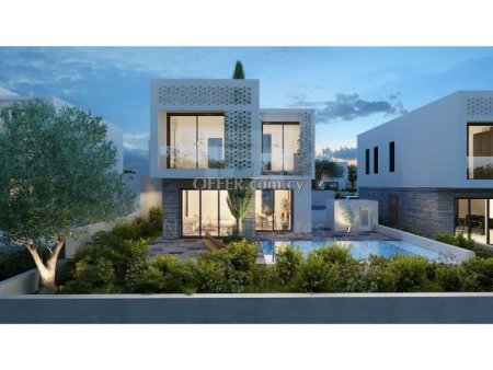 New luxury three bedroom villa for sale in Chloraka area Paphos - 4