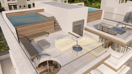 2 BEDROOM MODERN DESIGN PENTHOUSE WITH ROOF GARDEN AND POOL  IN YPSONAS - 6