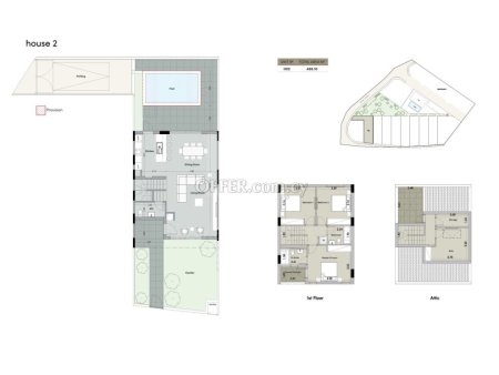 New three bedroom villa in Moni area of Limassol - 7