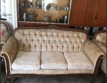 Antique Furniture Sale: Vintage Sofa and Chairs Available - 2