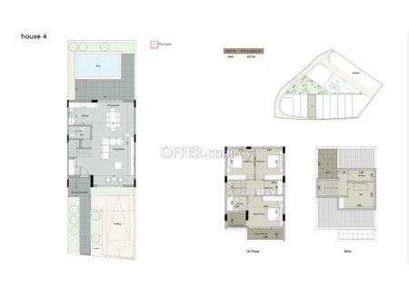 New three bedroom villa in Moni area of Limassol - 5