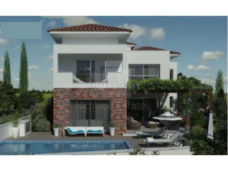 Three bedroom house off plan in Moni