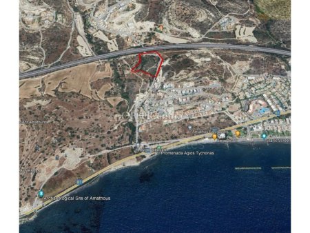 Touristic land for sale in Agios Tychonas close to the sea - 1