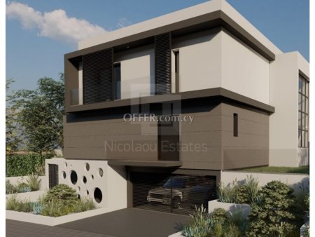 Brand New Luxurious Villa with Basement and Private Swimming Pool for Sale in Agia Fila Limassol - 3