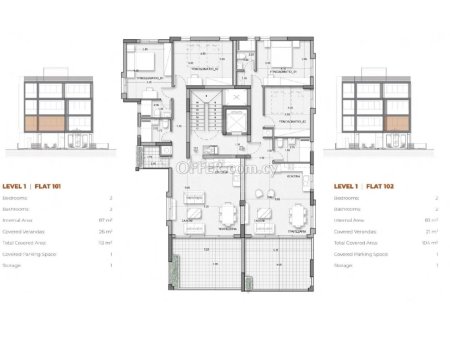 New modern two bedroom apartment bin Platy area of Aglantzia Nicosia - 4