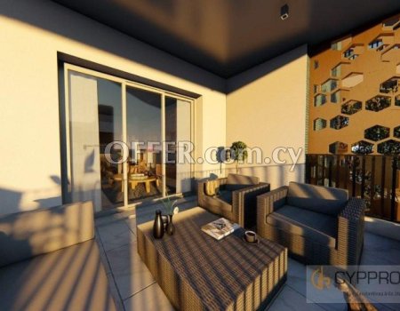 2 Bedroom Penthouse with Roof Garden in Zakaki