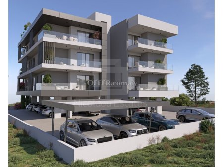 Brand new luxury 2 bedroom penthouse apartment under construction in Ekali Limassol - 5