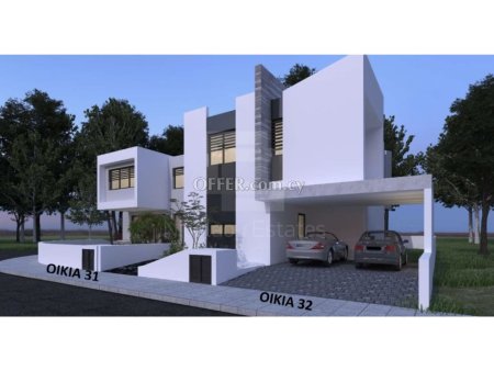 Modern Three Bedroom Houses with Garden for Sale in Lakatamia Nicosia - 2