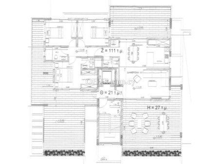 Brand New Ground Floor Three Bedroom Apartment for Rent in Makedonitissa Engomi - 9