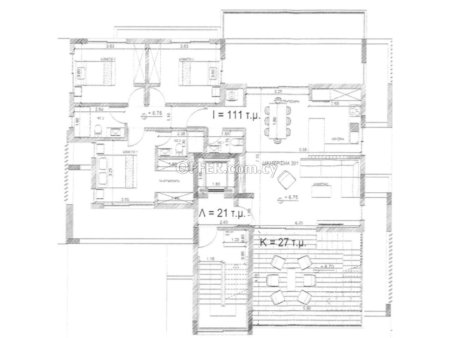 Brand New Ground Floor Three Bedroom Apartment for Rent in Makedonitissa Engomi - 8