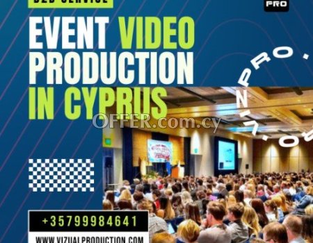 Видеосъемка мероприятий на Кипре