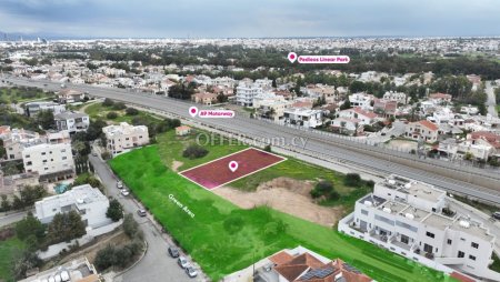 Residential plot located in Engomi Nicosia.