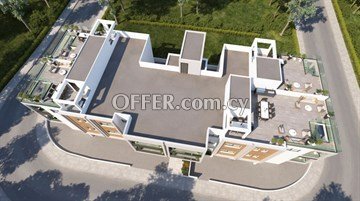 2+1 Bedroom Apartment With Roof Garden  In Aradippou, Larnaka- Close T - 2