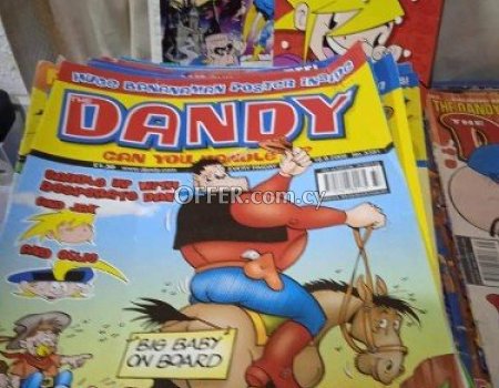 Box of old 55 dandy and 43 Beano British comics. - 5