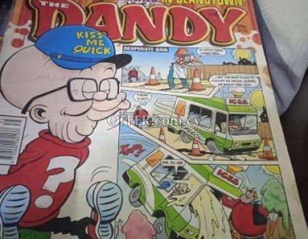 Box of old 55 dandy and 43 Beano British comics. - 4