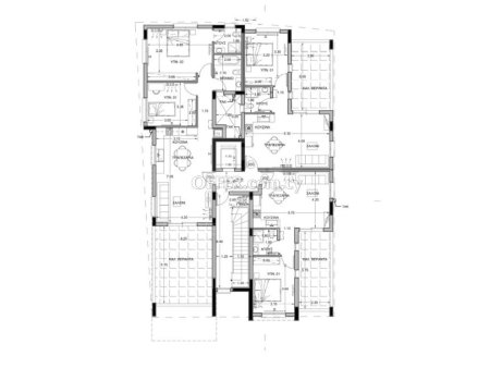 New three bedroom Penthouse with roof garden in Palouriotissa area of Nicosia - 4