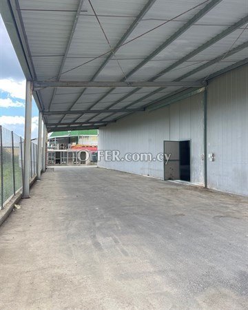 Large Warehouse 1215 Sq.m.  In Alampra, Nicosia - Licenses For Mixed U - 4