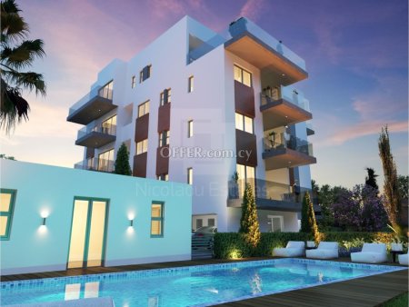 New two bedroom apartment in a luxurious residential estate in Limassol