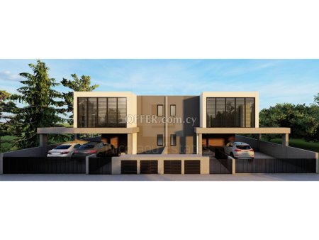 New three bedroom semi detached house in Aglantzia area Nicosia - 1