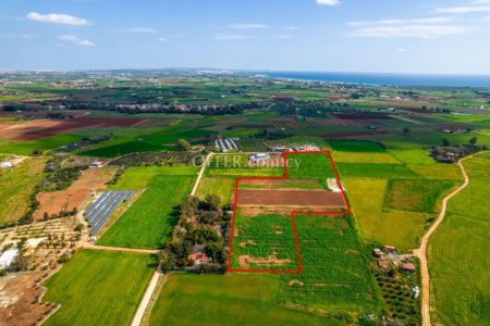 Agricultural field in Xylofagou Larnaca