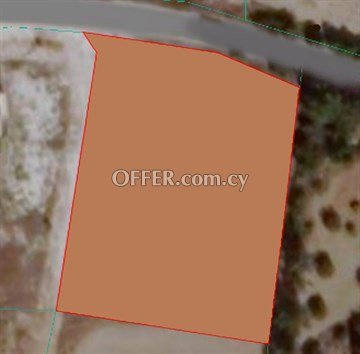 Residential Piece Of Land 2521 Sq.m.  In Aradippou, Larnaca