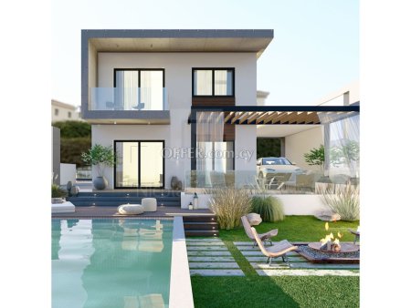 Luxurious new two plus two villa in Pissouri village of Limassol - 1