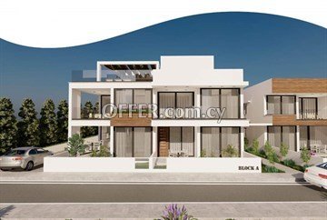 2 Bedroom Penthouse With Roof Garden  In Leivadia, Larnaka