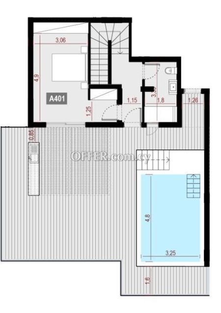 Apartment (Penthouse) in Potamos Germasoyias, Limassol for Sale - 2