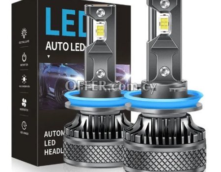 LED headlights bulbs for cars and motorcycles (photo 0)