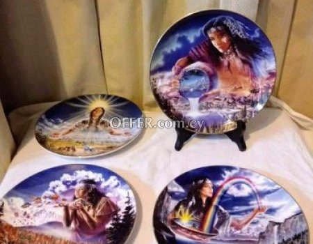 4 συλλεκτικά πιάτα πορσελάνης, royal doulton. - Main Photo