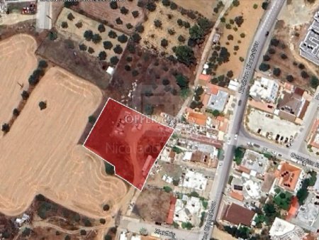 Residential Field for Sale in Lakatamia Nicosia - 1