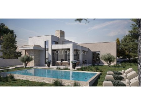 Modern three plus one bedroom villa in Souni area Limassol - 1
