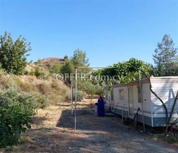 Piece Of Land  Of 3308 Sq. m. With A 2 Bedroom Caravan In Ora, Larnaka - 3