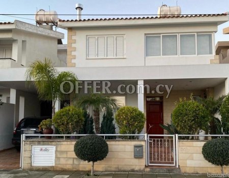 For Sale, Four-Bedroom Detached House in Lakatamia