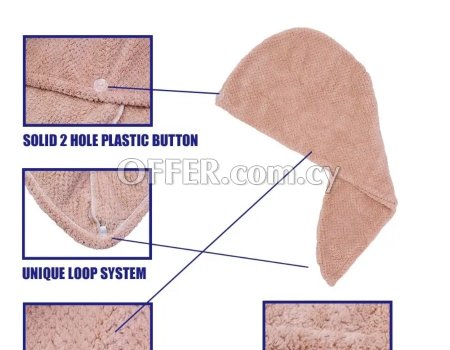 Microfiber hair towel - 2