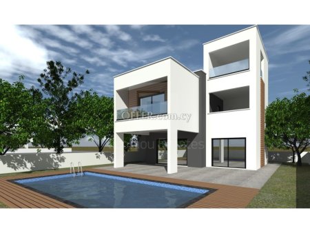 New modern three bedroom villa with pool in Souni area of Limassol - 2