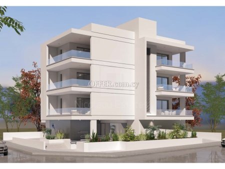New two bedroom apartment in Strovolos near Municipality