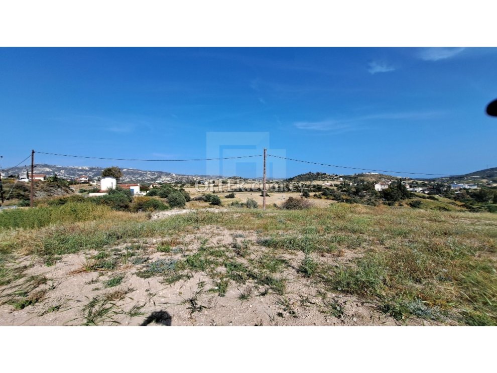 Beautiful Parcel of land with Sea views Monagroulli Limassol Cyprus - 1